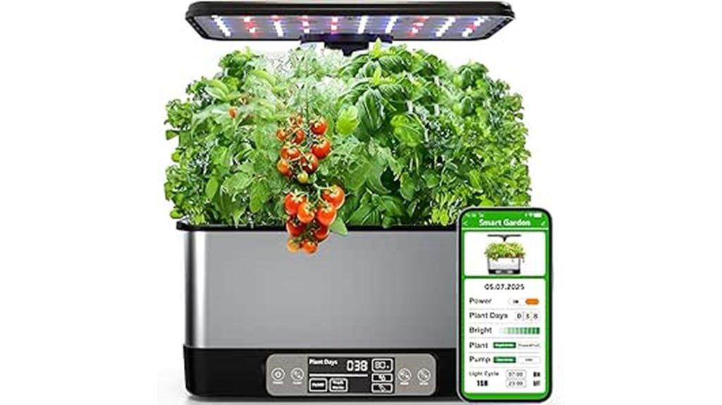 indoor wifi hydroponic garden