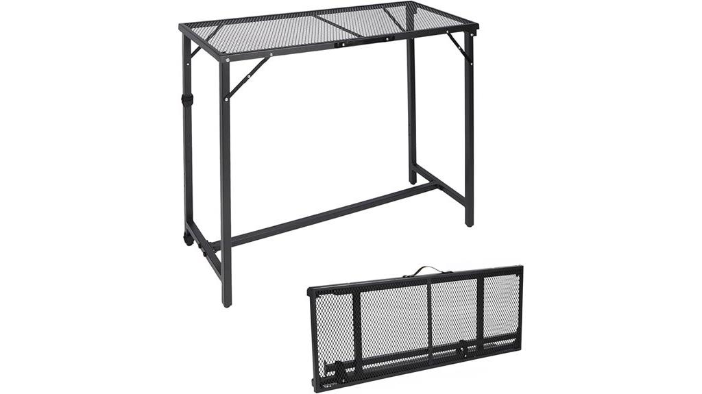 large outdoor bar table
