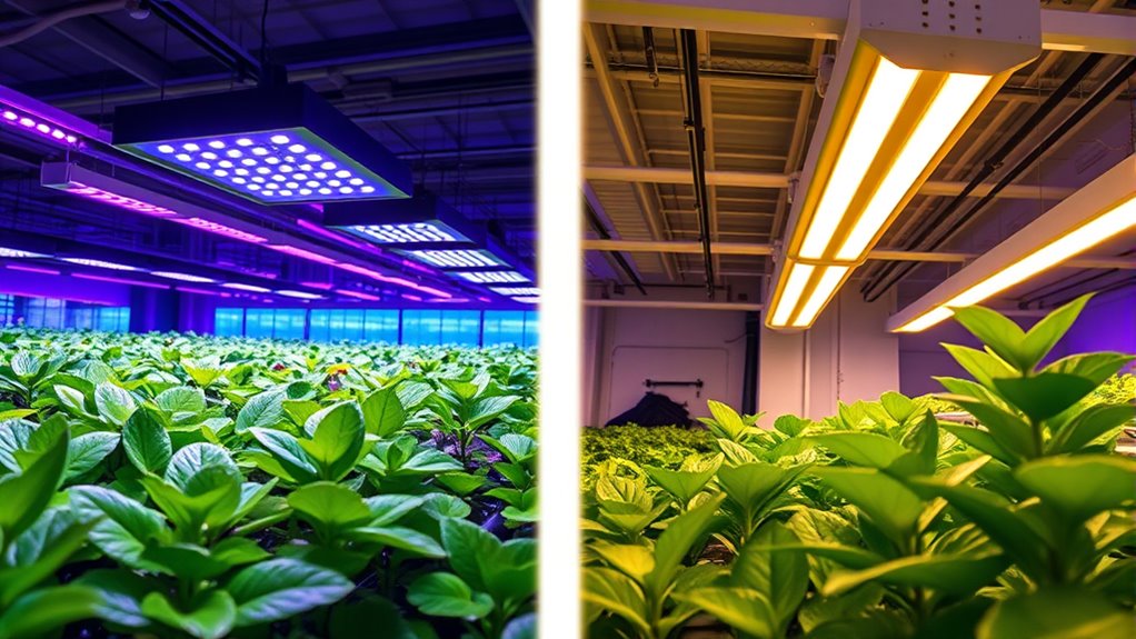 leds outperform fluorescent lights