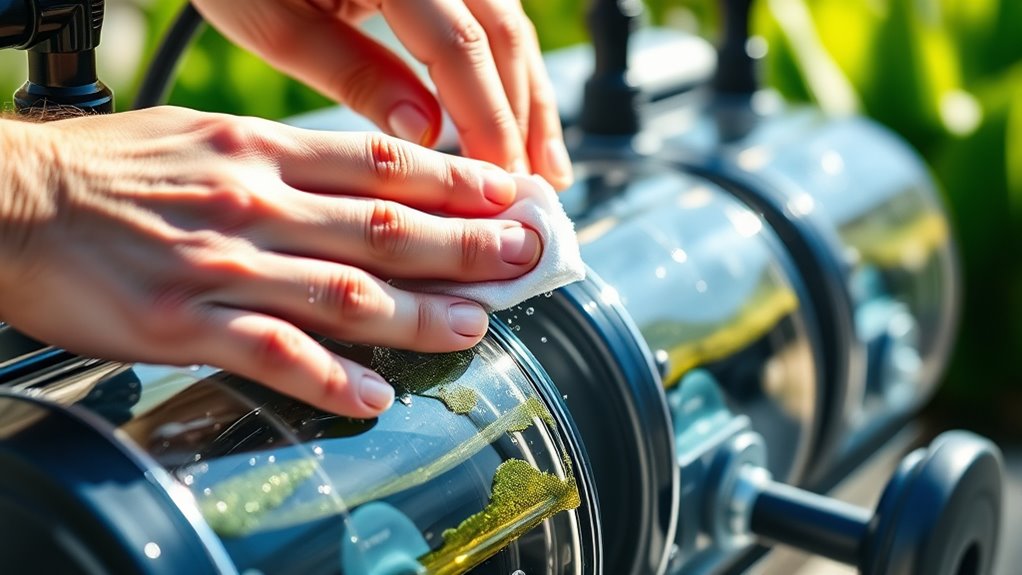 maintain clean healthy plants