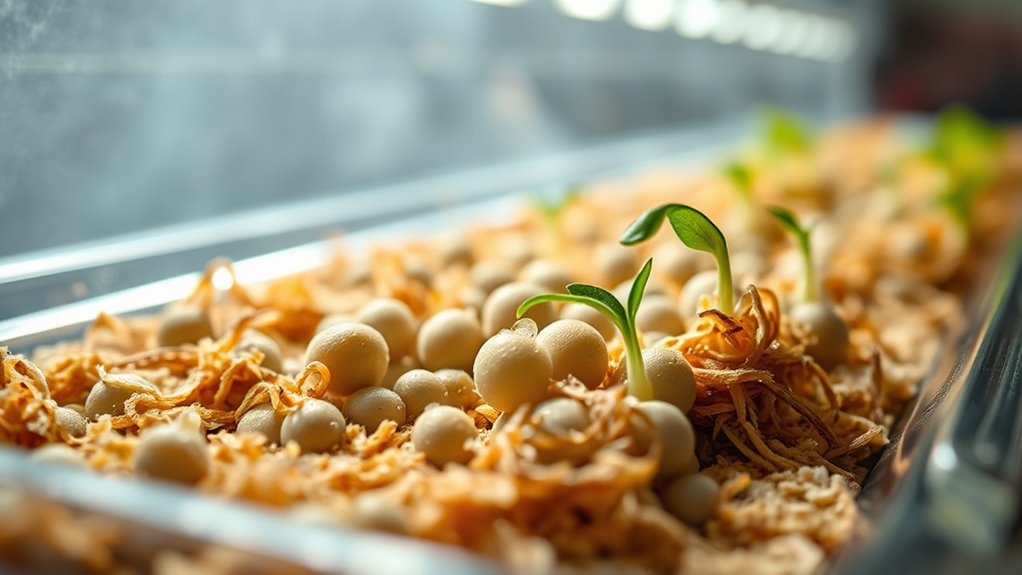maintain optimal sprouting conditions