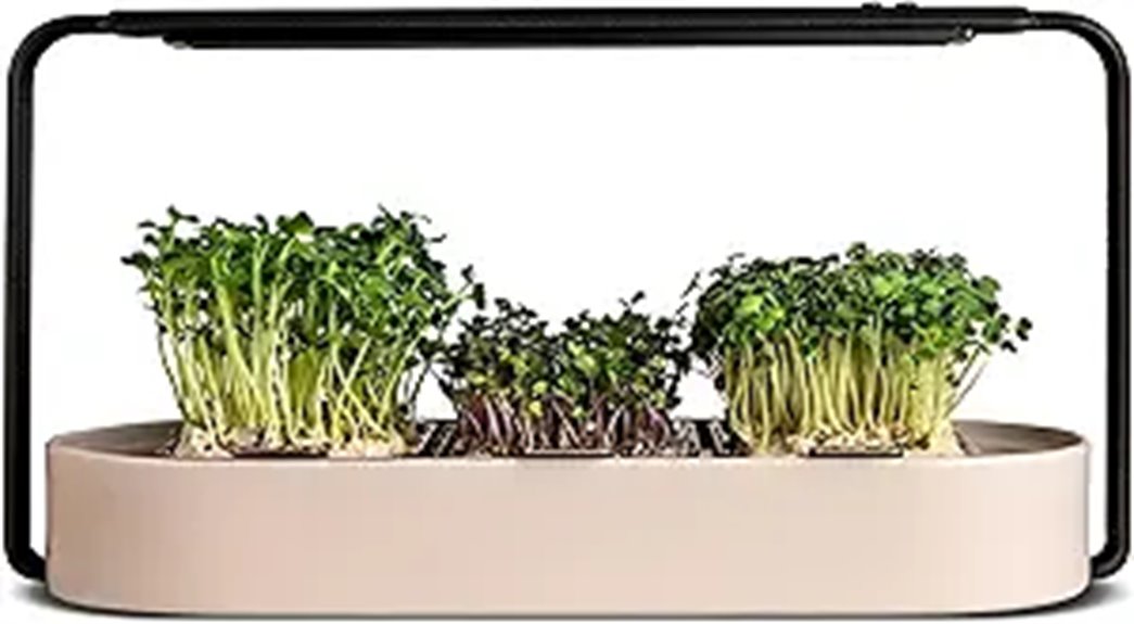 microgreens led hydroponic kit