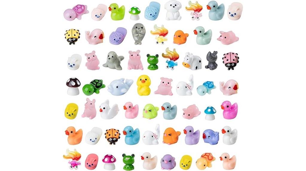 mini resin animal figurines