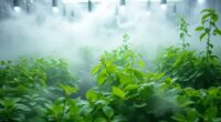 misting based plant cultivation method