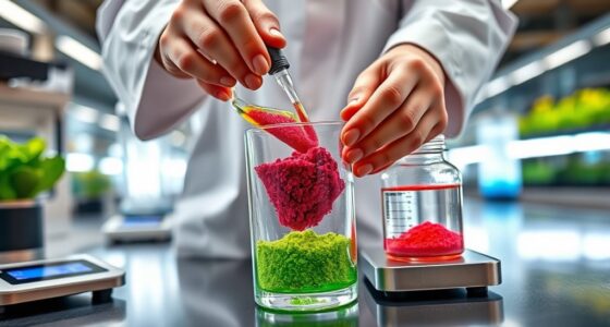 mixing hydroponic nutrients precisely