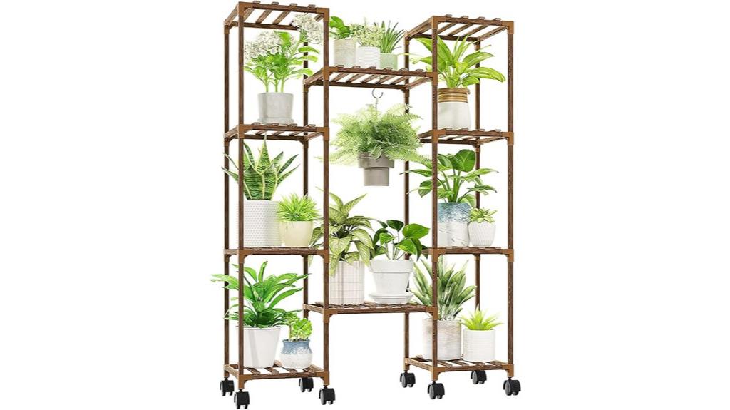 mobile indoor outdoor plant stand