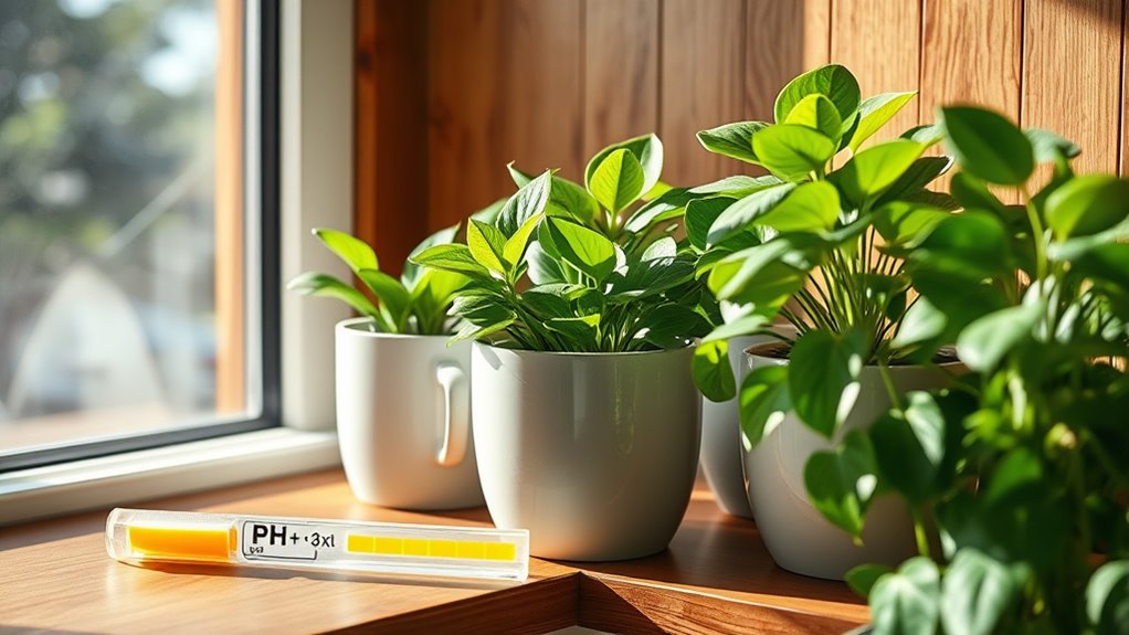 monitor and adjust soil ph