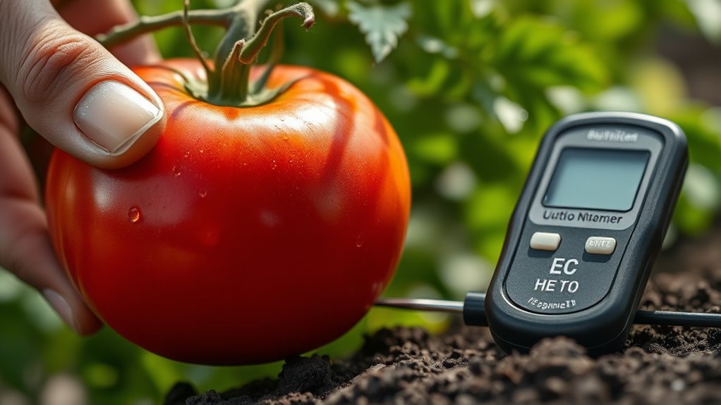 monitor ec for optimal growth