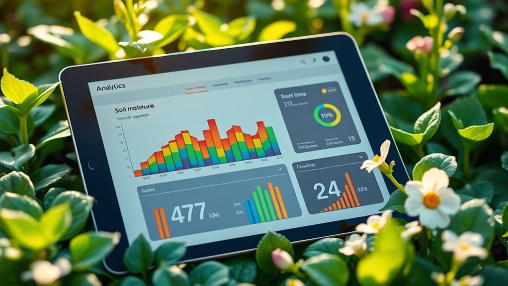 monitor plant health indicators