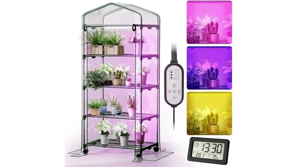 movable indoor greenhouse kit