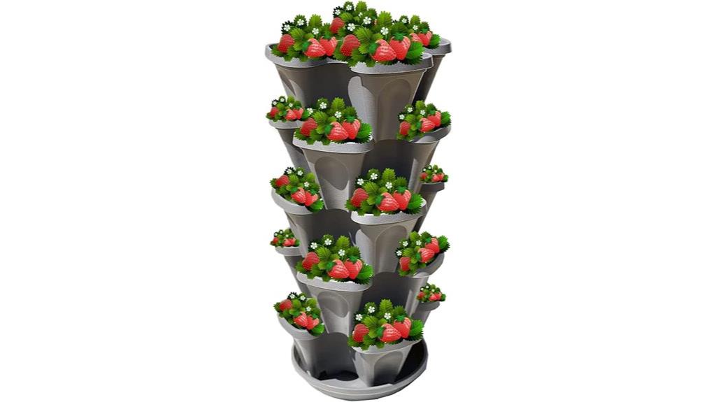 multi layer strawberry planter