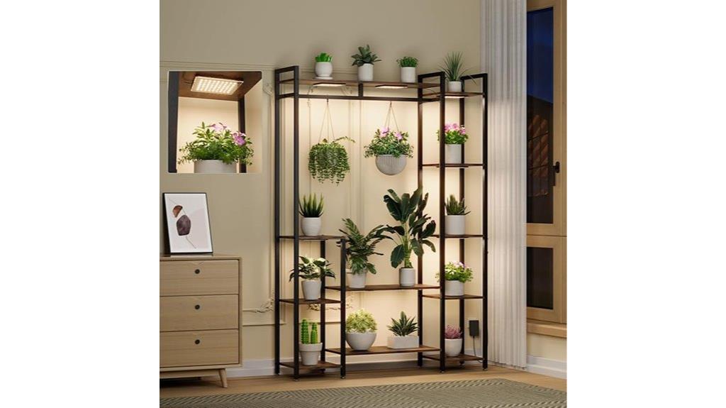 multi tiered plant display