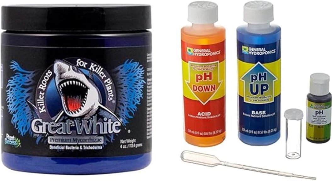 mycorrhizae hydroponic ph control