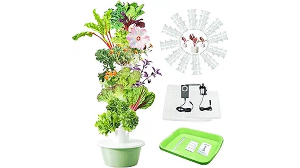 nine layer plant tower