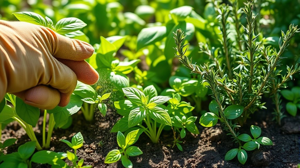 optimize herb fertilizer application