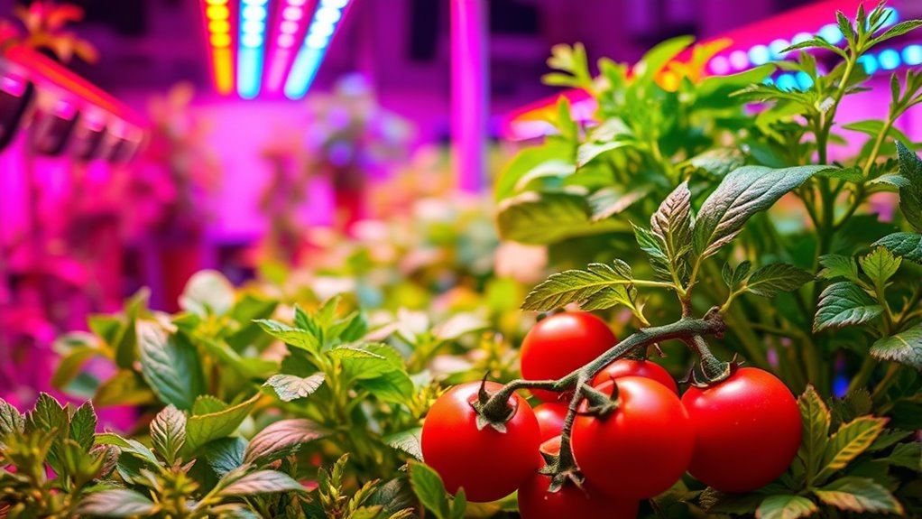 optimize spectrum for tomatoes