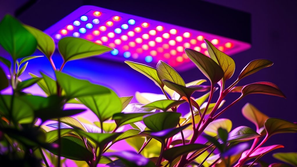 optimized indoor plant lighting