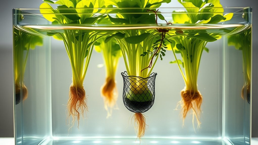 passive soil free plant growth