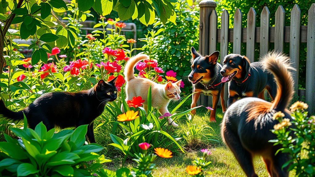 pet safe garden protection