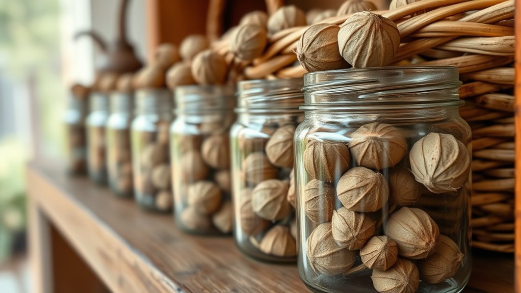 proper seed pod drying