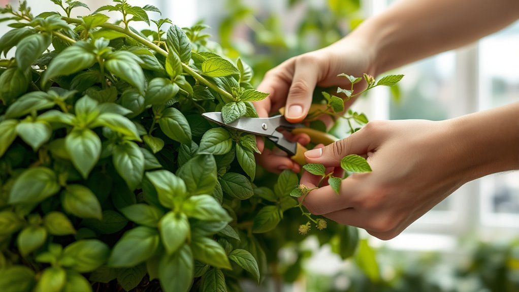 prune for bushy growth