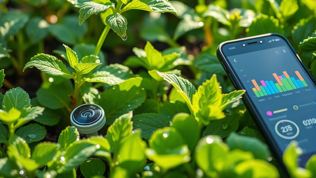 real time garden management benefits