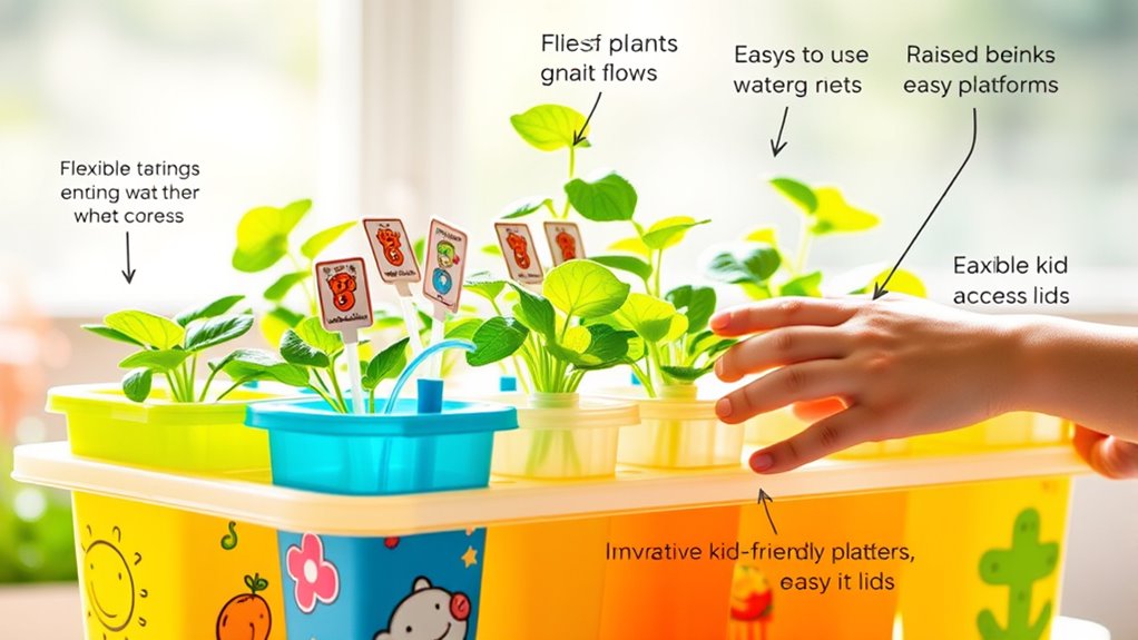 safe engaging hydroponic gardening