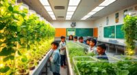 school based indoor farming
