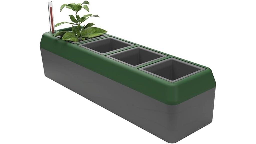 self watering provence planters