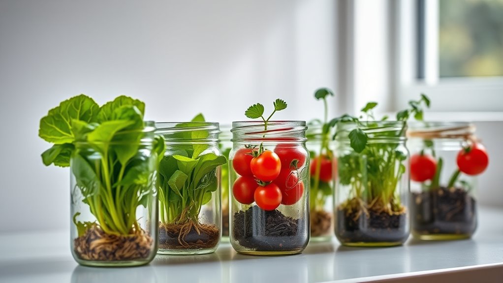 simple mini garden setup