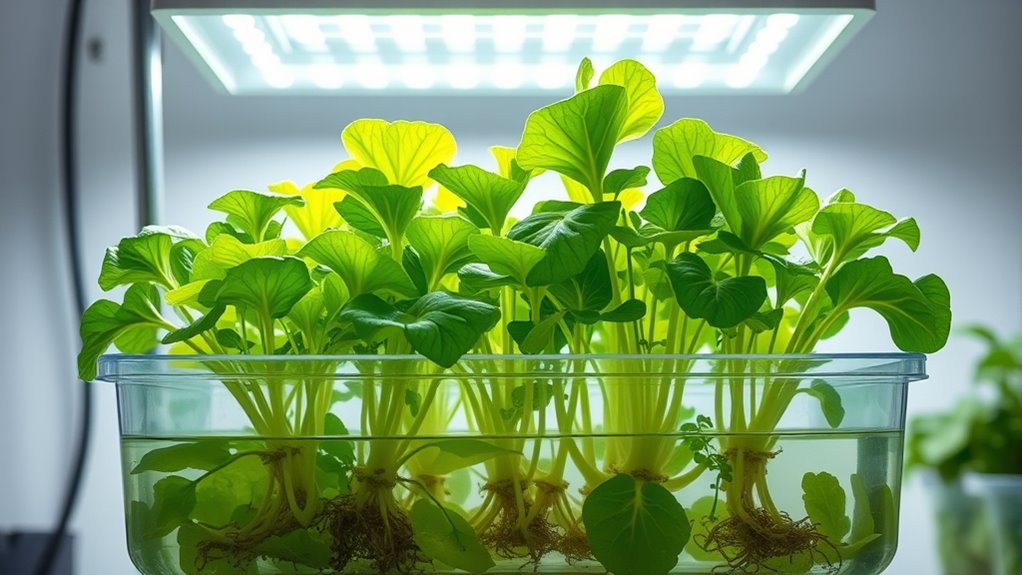 simple soil less plant cultivation
