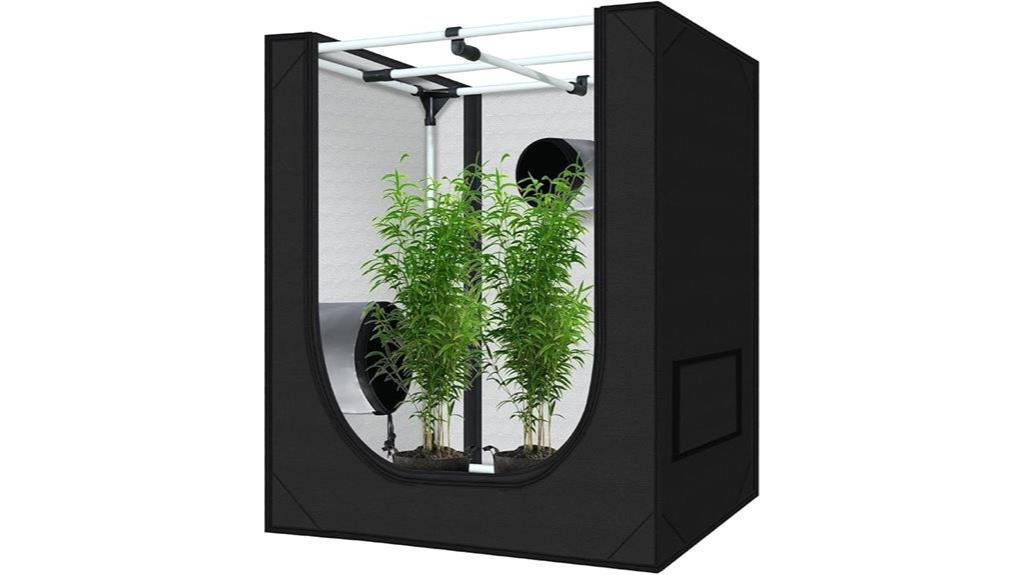 small hydroponic grow tent