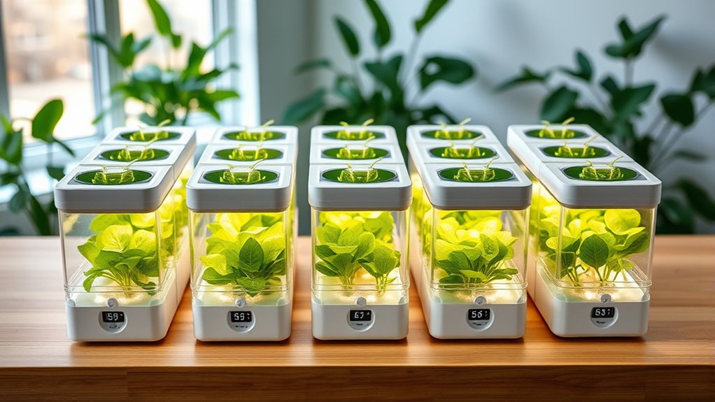smart indoor hydroponic kits