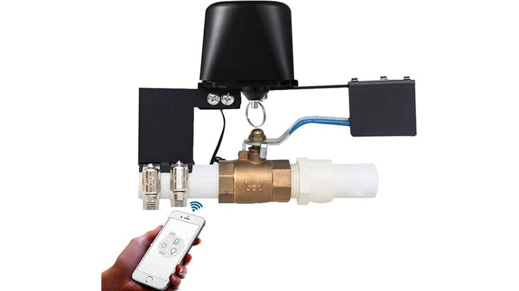 smart water valve control