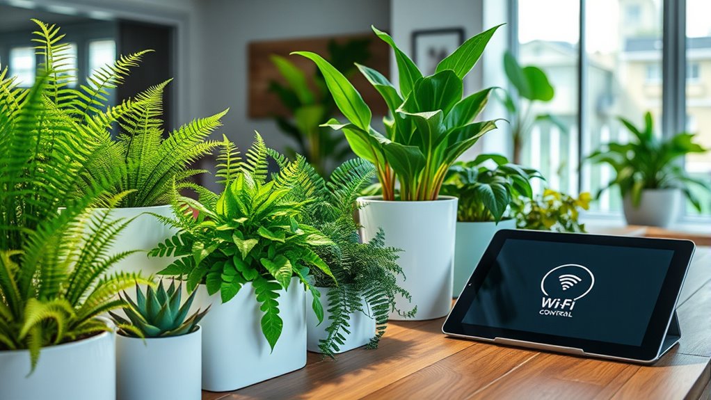 smart wi fi indoor gardens