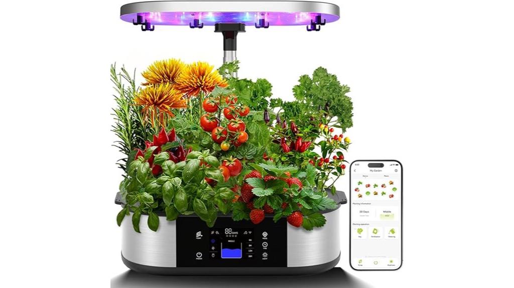 smart wifi hydroponic pods
