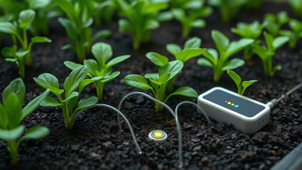 soil moisture and nutrient monitoring