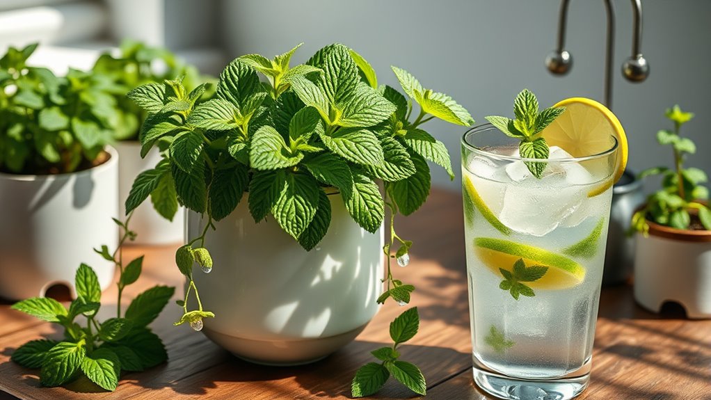 stylish functional mint containers
