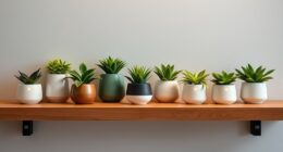 stylish small smart planters