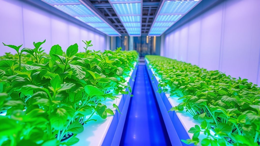 sustainable indoor vertical farming