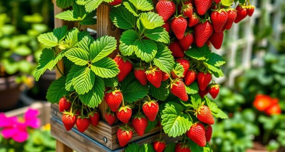top strawberry vertical gardens