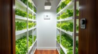 transform spare closet into hydroponics