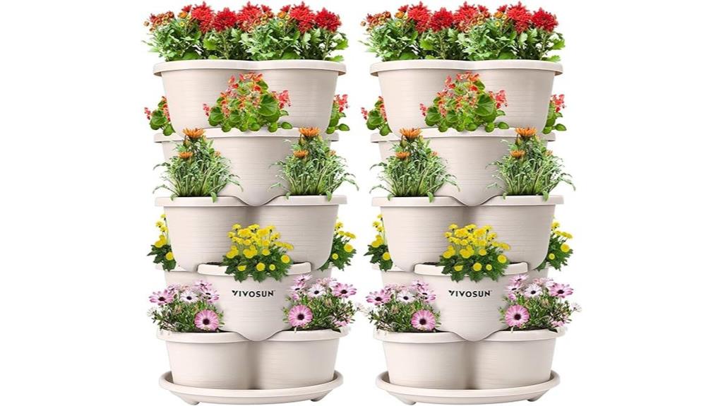 two pack vertical planters