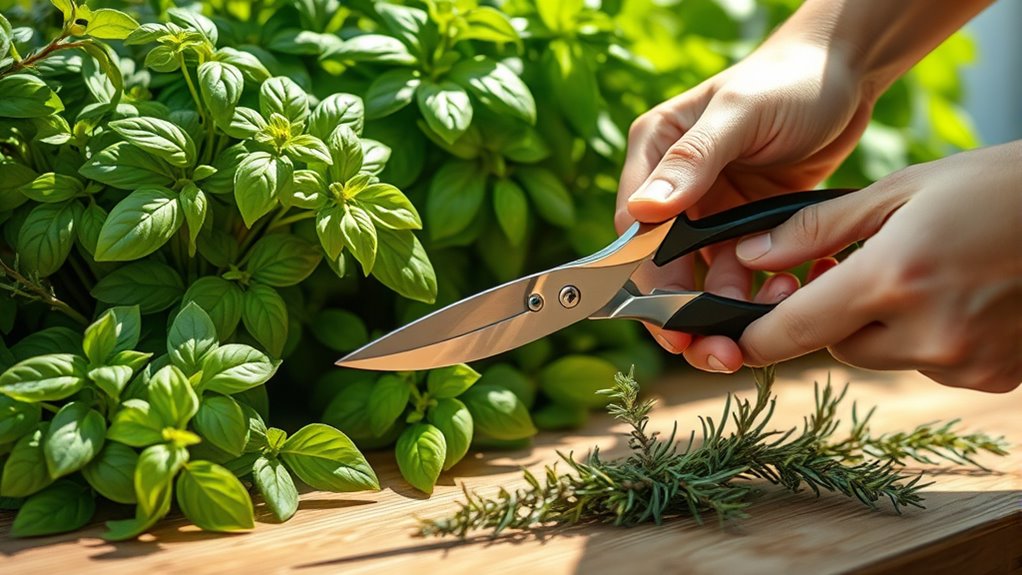 use sharp sterilized pruning tools