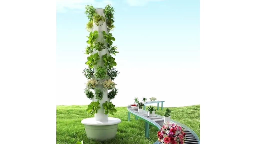 vertical hydroponic grow tower