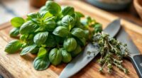 when to feed herbs