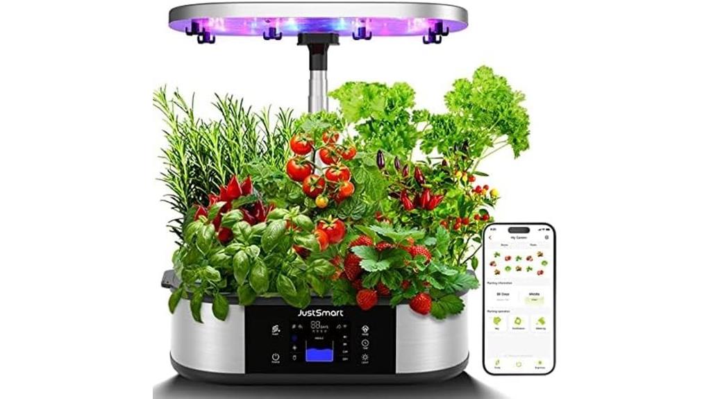 wireless indoor hydroponic system