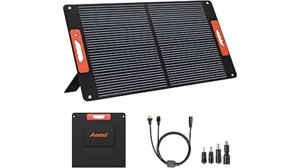 120w portable solar panel