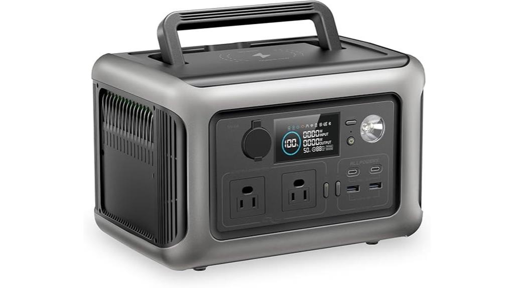600w portable power station