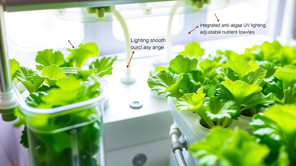 algae resistant durable hydroponics